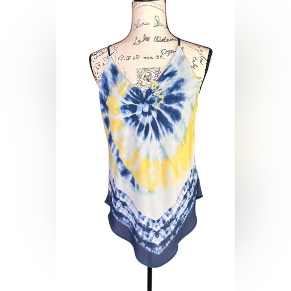 BCX Tops - BCX V-Hem Tie-Dyed Tank size M
